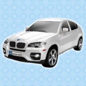 New White BMW X6 Licensed R/C Remote Control Car Japan Toreba 20.4cm